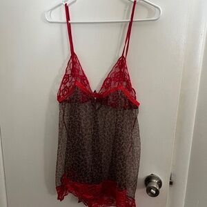 Frederick's of Hollywood Vintage Chemise Lingerie Dress